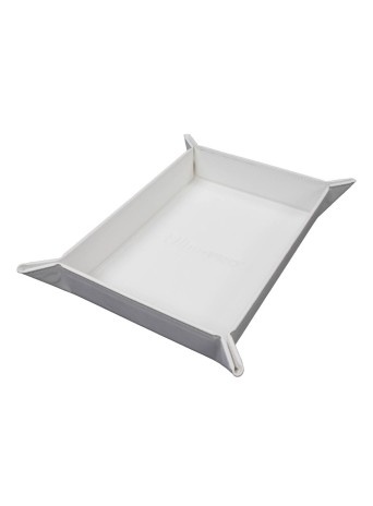 Vivid Magnetic Foldable Dice Tray: White Vivid Magnetic Foldable Dice Tray: White