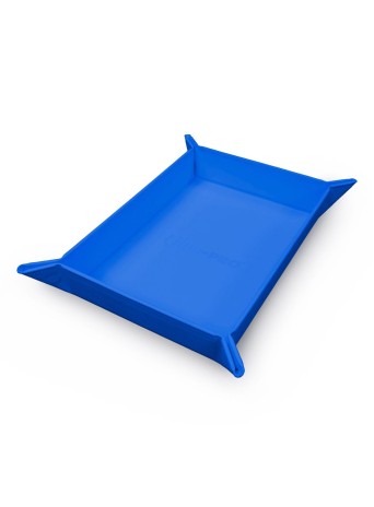 Vivid Magnetic Foldable Dice Tray: Blue Vivid Magnetic Foldable Dice Tray: Blue
