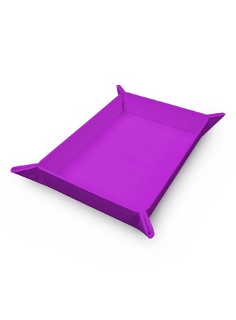 Vivid Magnetic Foldable Dice Tray: Purple Vivid Magnetic Foldable Dice Tray: Purple