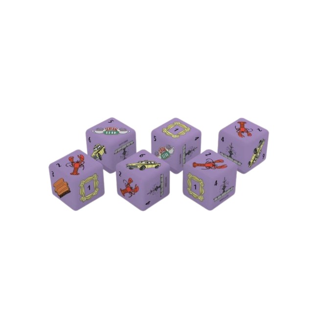 Friends: D6 Dice Set (6)