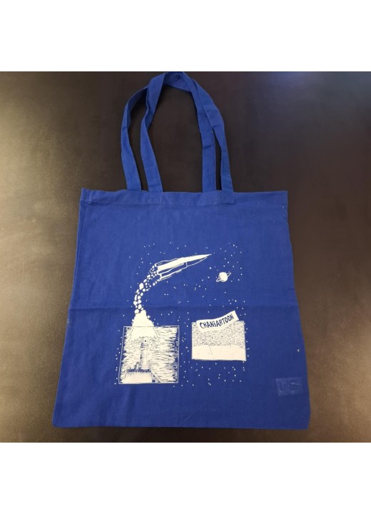 Tote bag CHANIARTOON - Μπλε