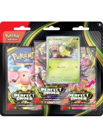 Pokemon Perfect Order 3-Booster Blister Pokemon Perfect Order 3-Booster Blister