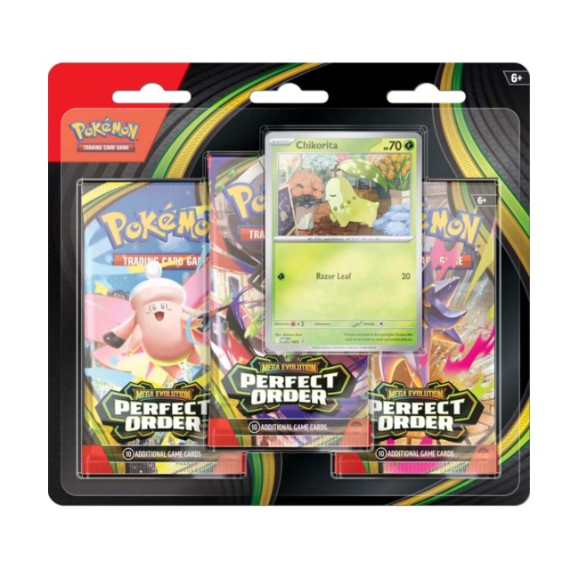 Pokemon Perfect Order 3-Booster Blister