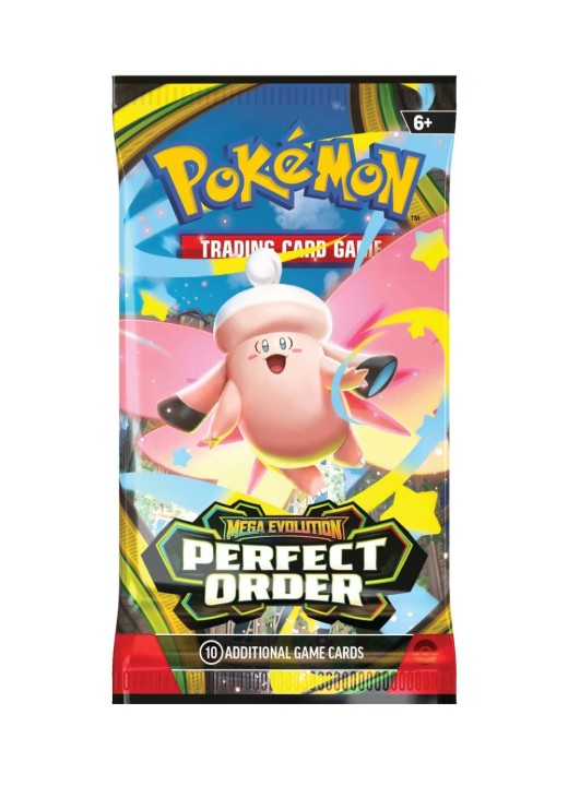 Pokemon Mega Evolution Perfect Order Booster