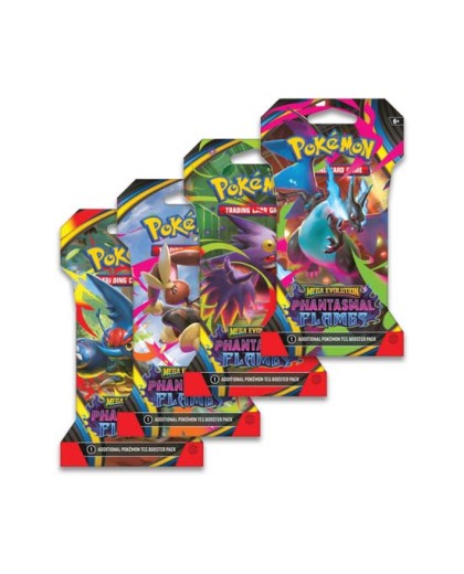 Pokemon MPokemon Phantasmal Flames Sleeved Booster