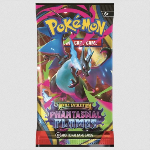 Pokemon Mega Evolution Phantasmal Flames Booster Pack