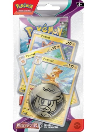 Pokemon TCG: SV2 Paldea Evolved Premium Checklane Blister Pokemon TCG: SV2 Paldea Evolved Premium Checklane Blister