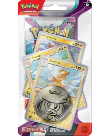 Pokemon TCG: SV2 Paldea Evolved Premium Checklane Blister