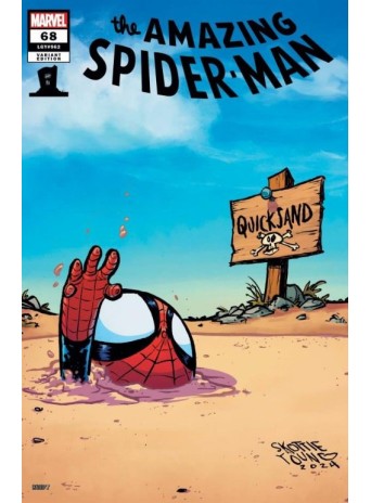 The Amazing Spider-Man #68 - Young 8 Deaths Spider-Man Variant Cover