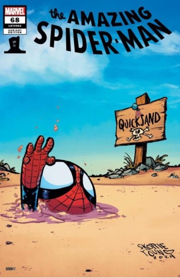 The Amazing Spider-Man #68 - Young 8 Deaths Spider-Man Variant Cover