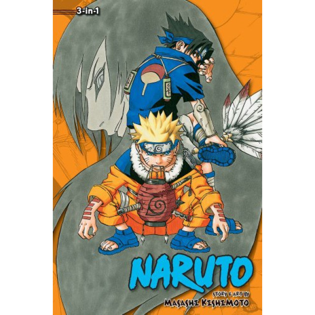 Naruto (3-in-1 Edition), Vol. 3