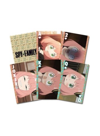 Spy x Family Playing Cards Anya Facial Expressions