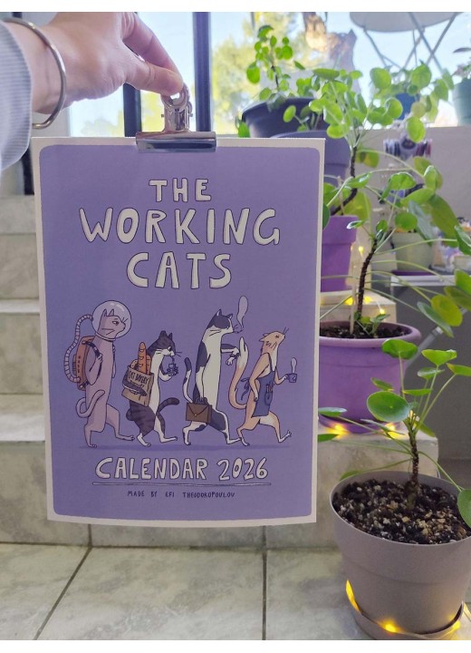 Ημερολόγιο The Working Cats