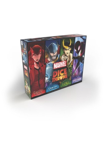 Marvel Dice Throne: Scarlet Witch v. Thor v. Loki v. Spider-Man Marvel Dice Throne: Scarlet Witch v. Thor v. Loki v. Spider-Man