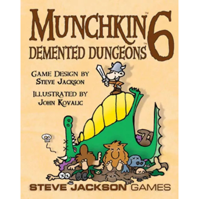  Munchkin 6: Demented Dungeons