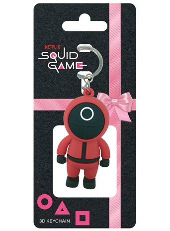Squid Game 3D Rubber Circle Guard 6 cm
