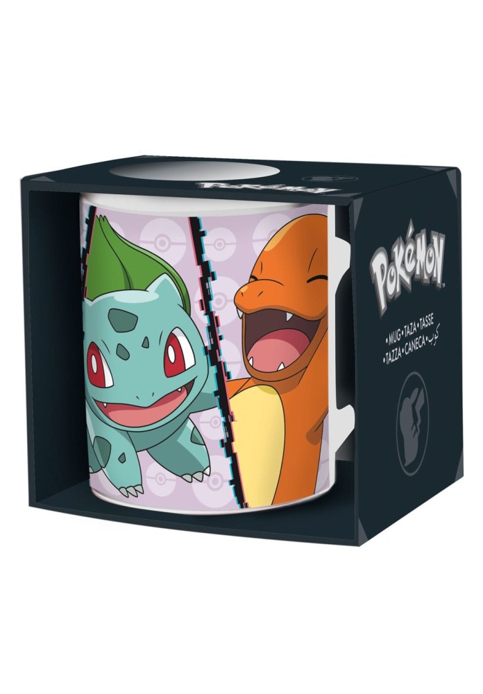 Pokemon Κούπα Charmander, Bulbasaur, Squirtle, Pikachu 320 ml Pokemon Κούπα Charmander, Bulbasaur, Squirtle, Pikachu 320 ml