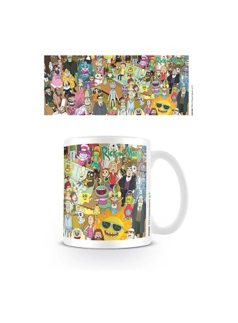 Rick and Morty Mug Characters