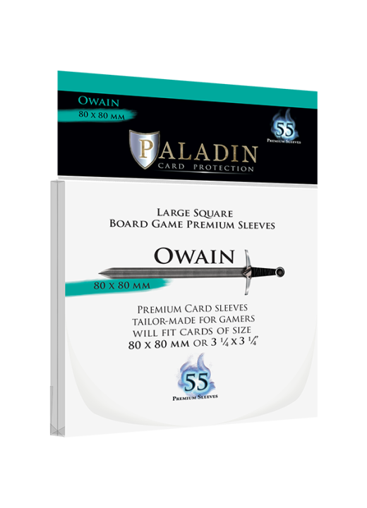 Paladin Owain Sleeves (80×80 mm)