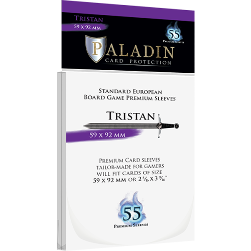 Paladin Tristan Sleeves (59×92 mm)