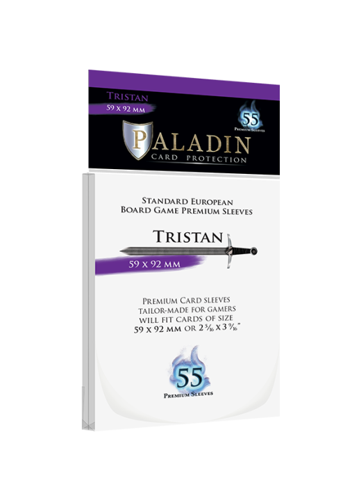 Paladin Tristan Sleeves (59×92 mm)