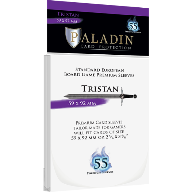 Paladin Tristan Sleeves (59×92 mm)
