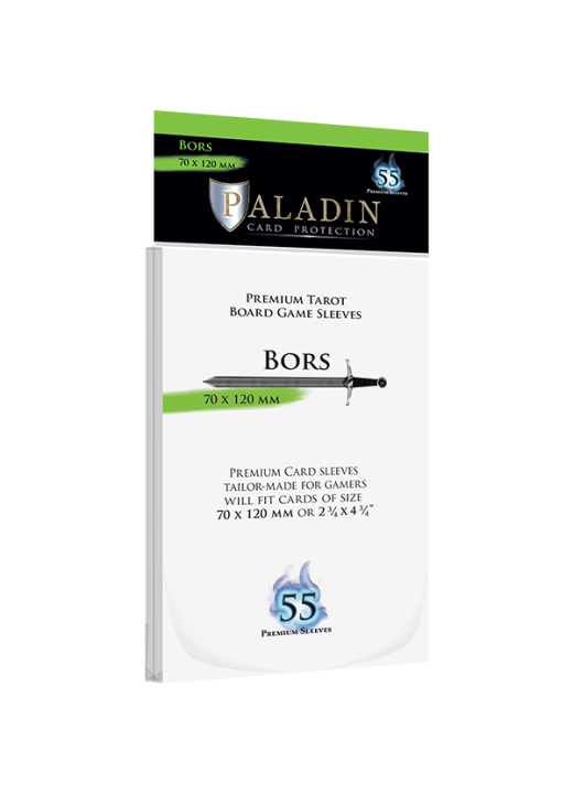 Paladin Bors Sleeves (70×120 mm)