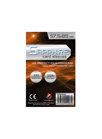 Sapphire Sleeves (57,5x89 mm)
