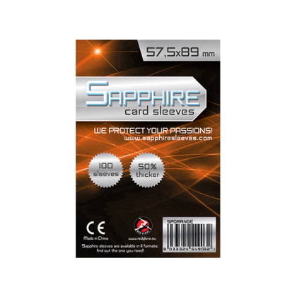Sapphire Sleeves (57,5x89 mm)