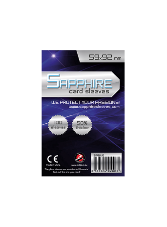 Sapphire Sleeves (59x92 mm)