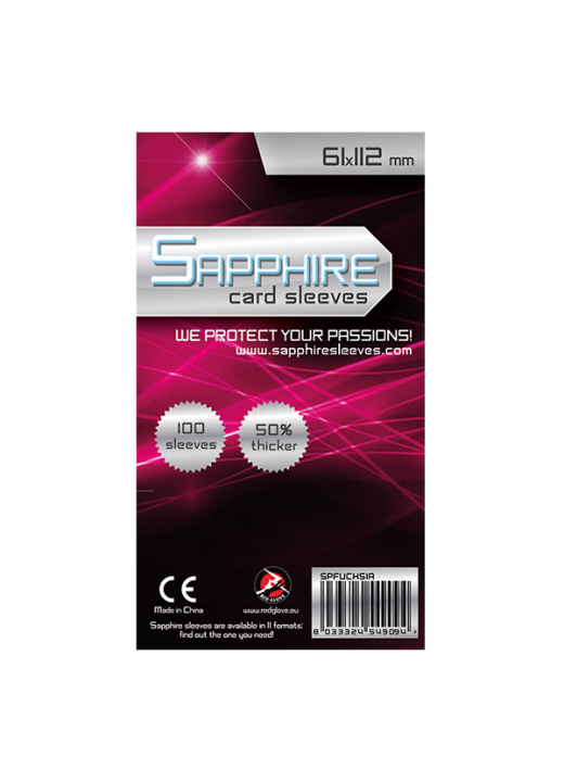 Sapphire Sleeves (61x112 mm)