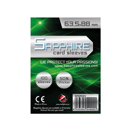 Sapphire Sleeves (63,5x88 mm)