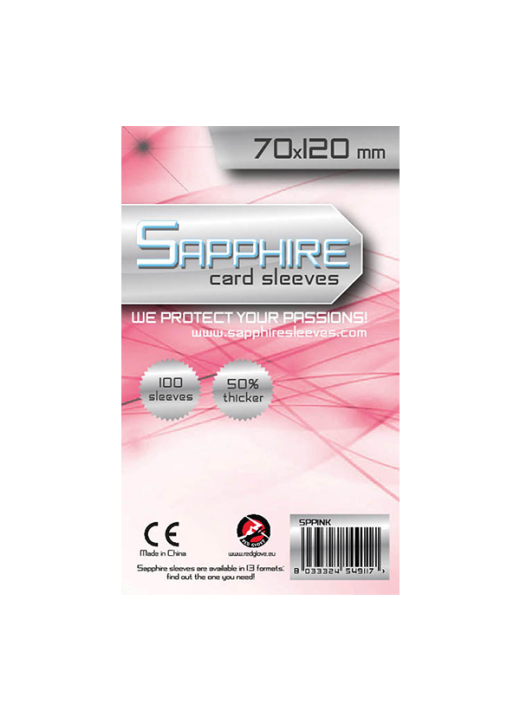 Sapphire Sleeves (70x120 mm)