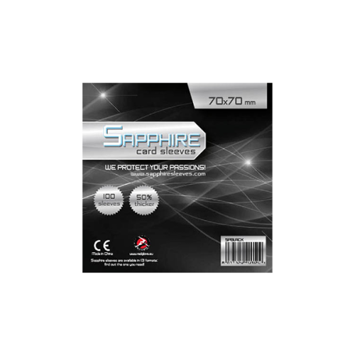 Sapphire Sleeves (70x70 mm)