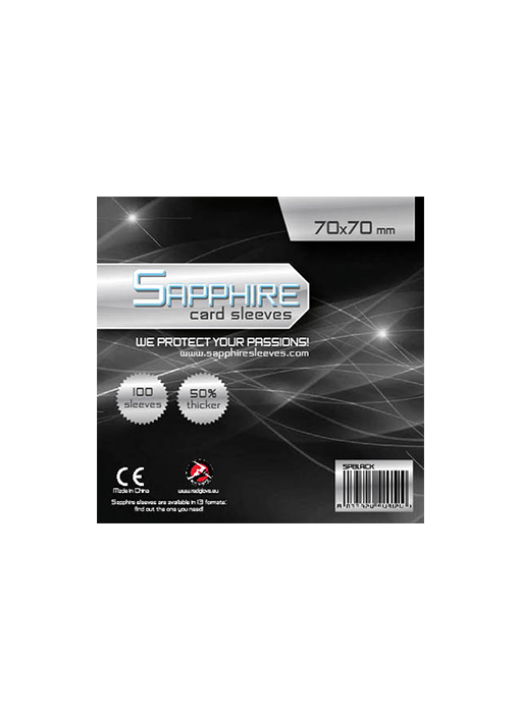 Sapphire Sleeves (70x70 mm)
