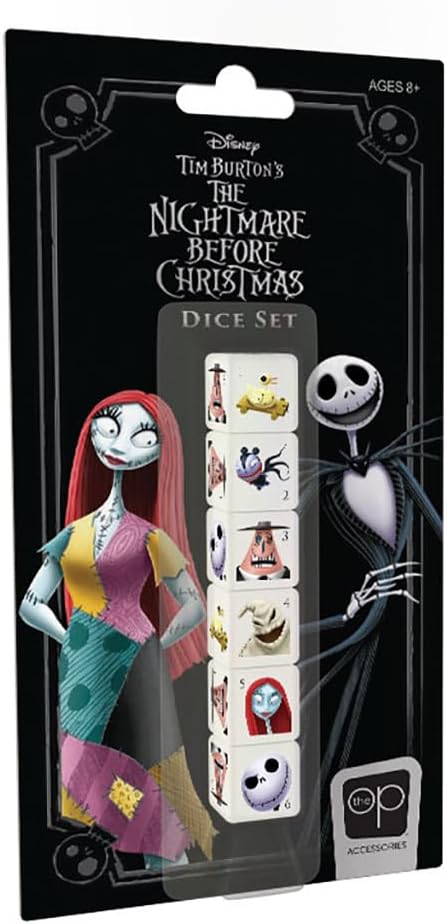 The  Nightmare Before Christmas: D6 Dice Set (6)
