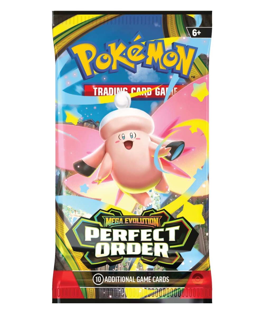 Pokemon Mega Evolution Perfect Order Booster