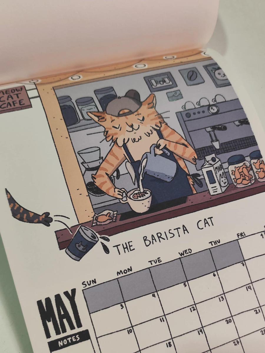 Ημερολόγιο The Working Cats Ημερολόγιο The Working Cats